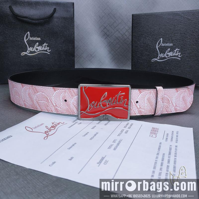 Replica Louboutin belt 38mm 80-125cm lb061202