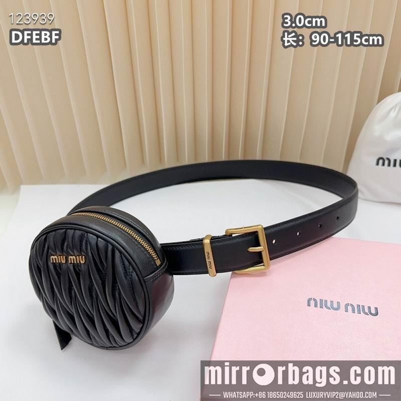 Replica Miumiu belt 30mmX90-115cm 8L02