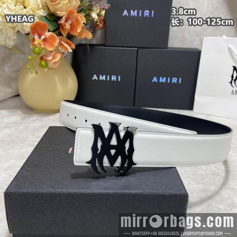 Replica Amiri belt 38mmX100-125cm 8L31