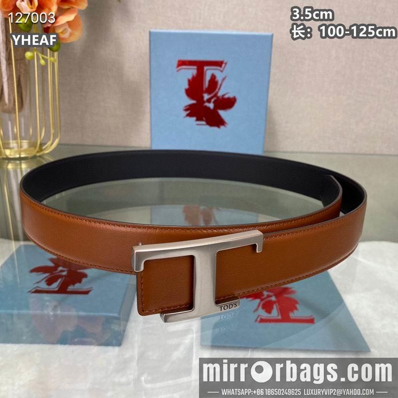 Replica TOD's belt 35mmX100-125cm 8L10
