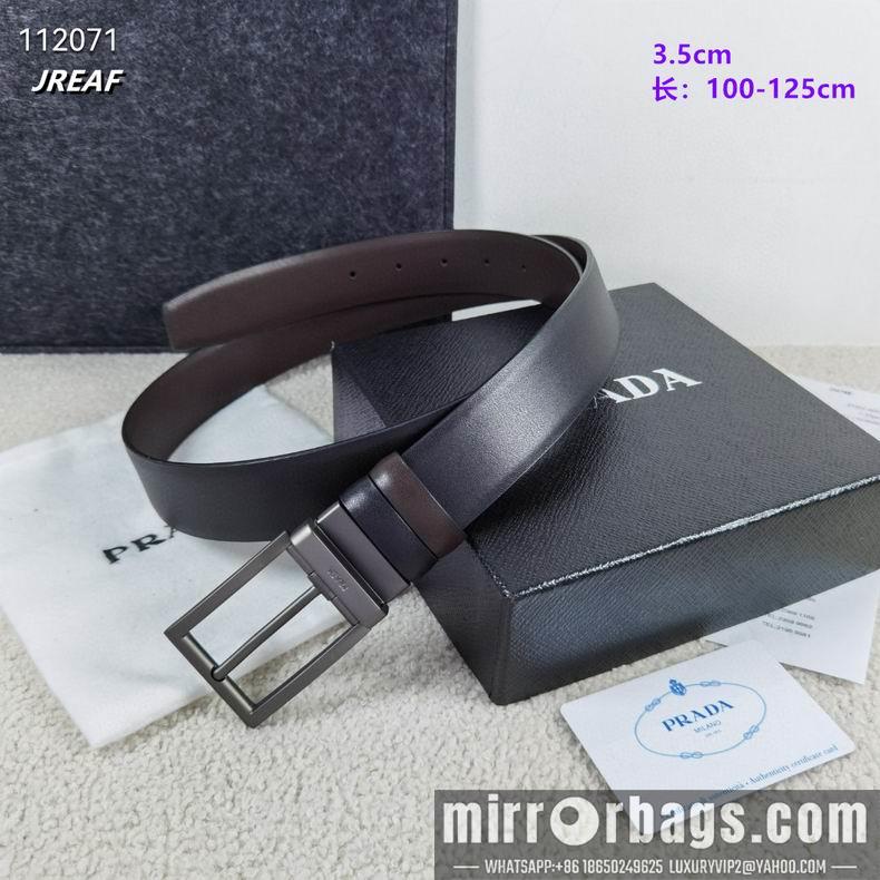 Replica Prada belt 35mmX100-125cm 8L06