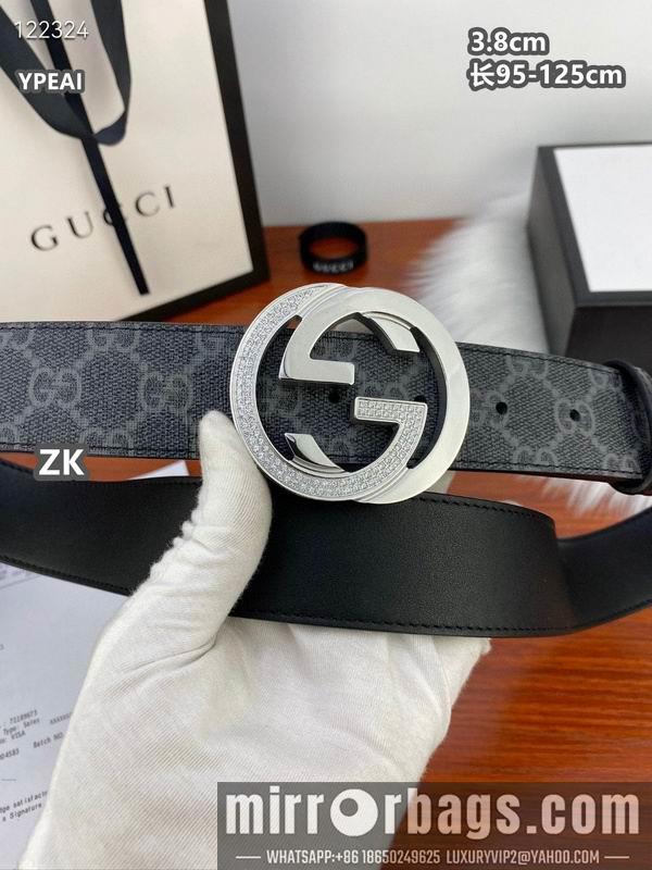 Replica Gucci belt 38mmX95-125cm 8L20