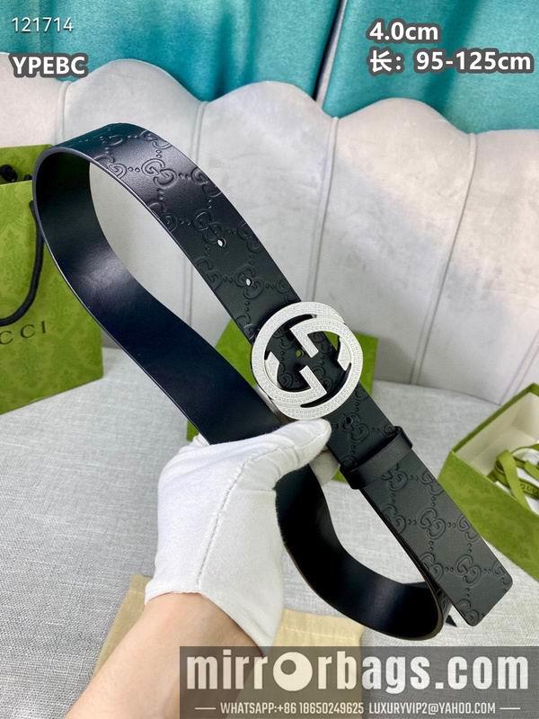 Replica Gucci belt 40mmX95-125cm 8L115