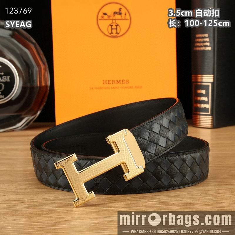 Replica Hermes belt 35mmX100-125cm 8L16