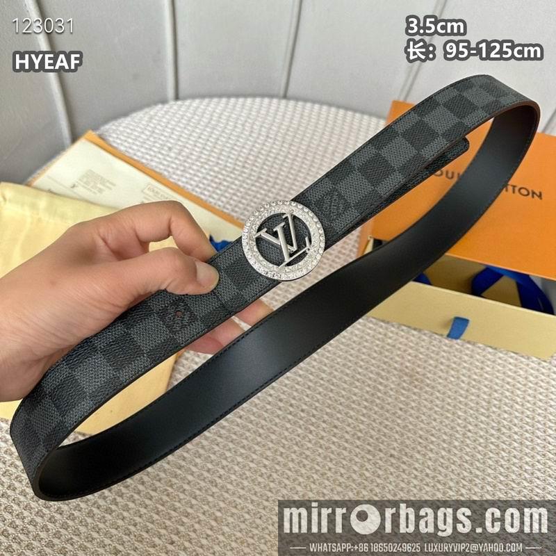 Replica LV belt 35mmX95-125cm 8L02