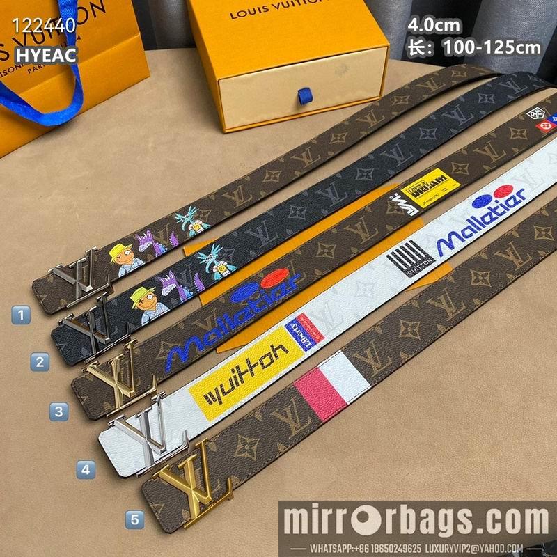 Replica LV belt 40mmX100-125cm 8L90