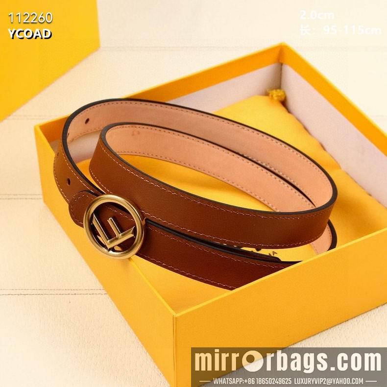 Replica Fendi Belt 20mmX95-115CM 8L11