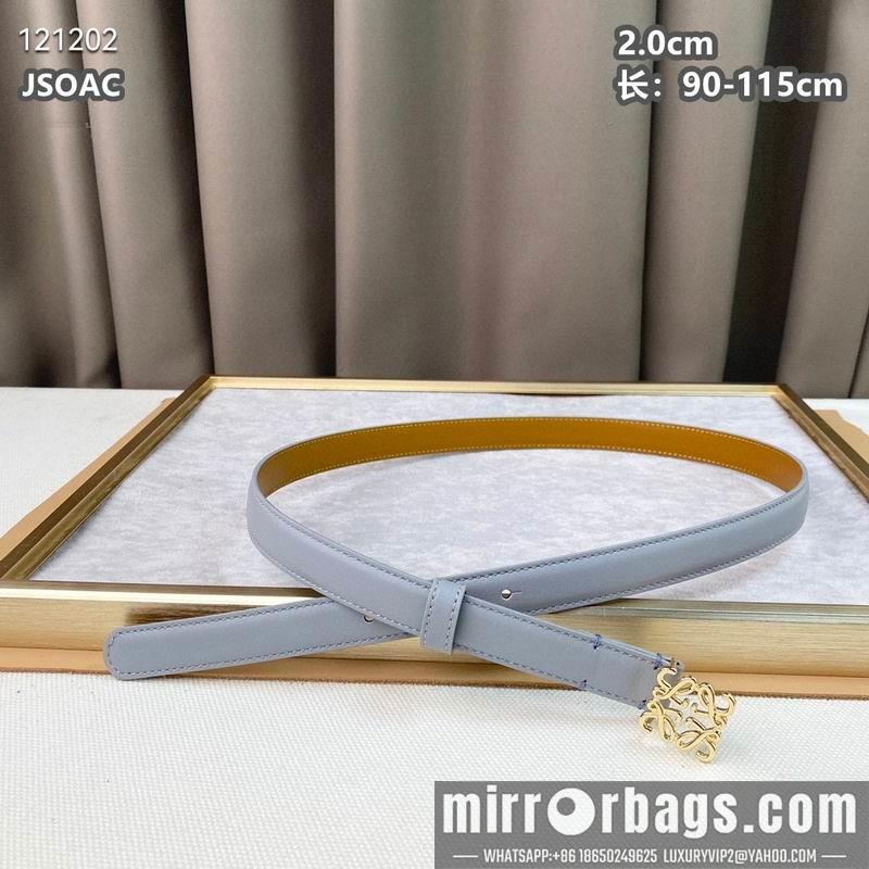 Replica Loewe belt 20mmX90-115cm 8L03