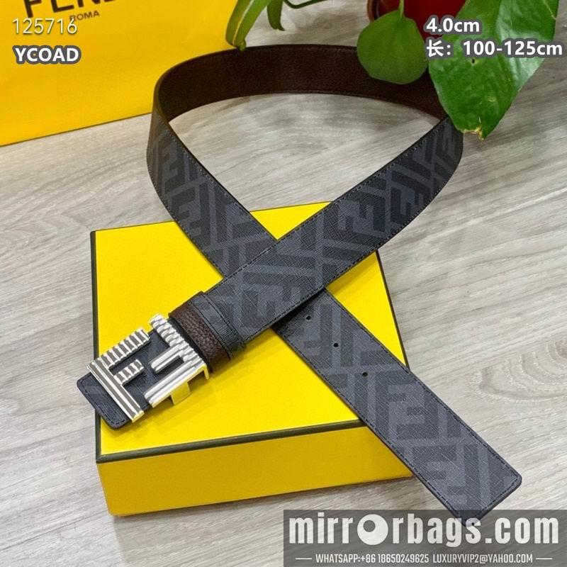 Replica Fendi belt 40mmX100-125cm 8L13
