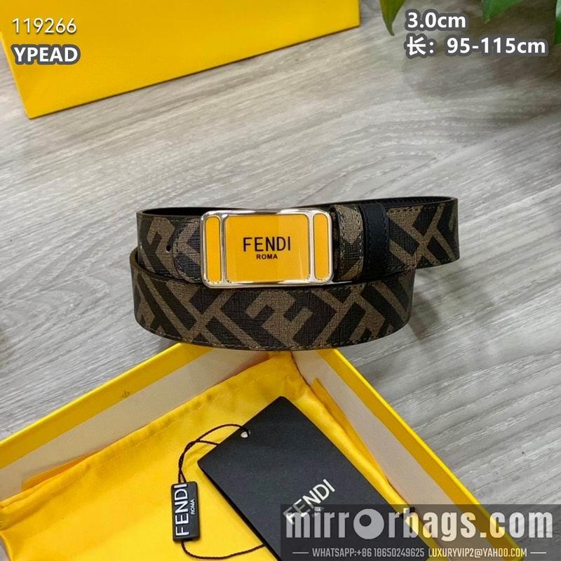 Replica Fendi belt 30mmX95-115cm 8L18