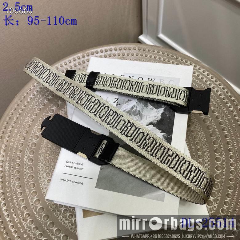 Replica Dior Belt 25mmX95-110cm 8L02