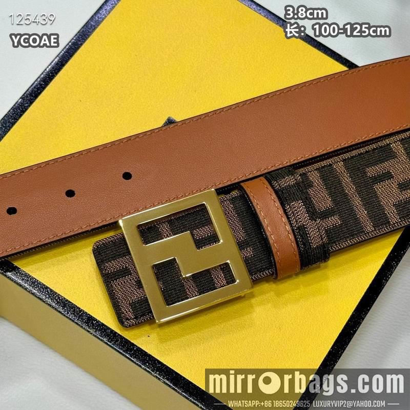 Replica Fendi belt 38mmX100-125cm 8L14