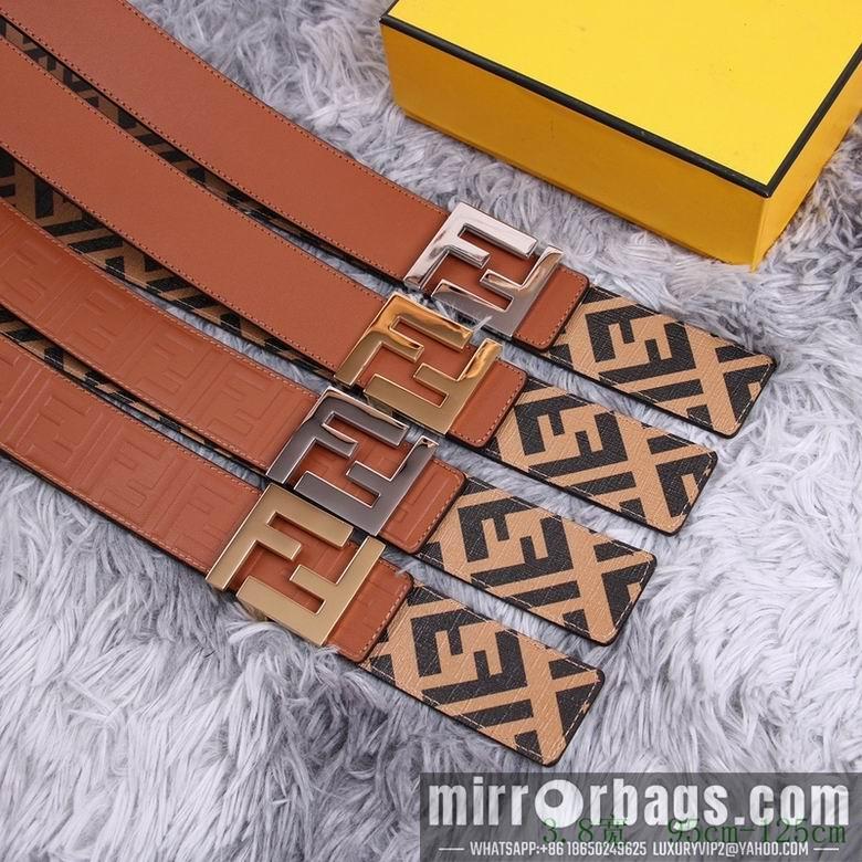 Replica Fendi Belt 38mmX95-125cm 7D87