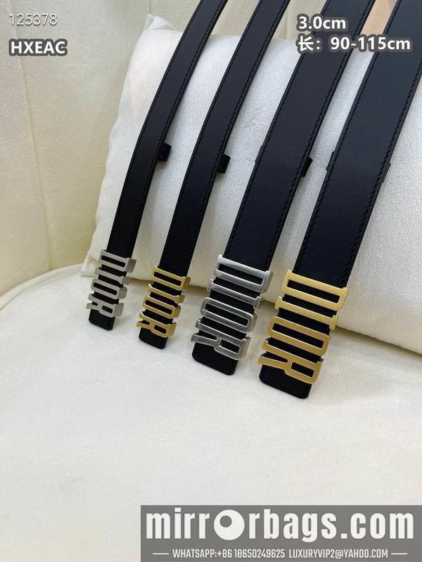 Replica Dior belt 30mmX90-115cm 8L111001