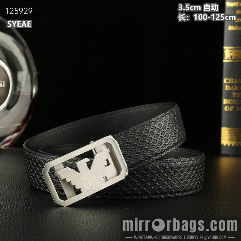 Replica Armani belt 35mmX100-125cm 8L12