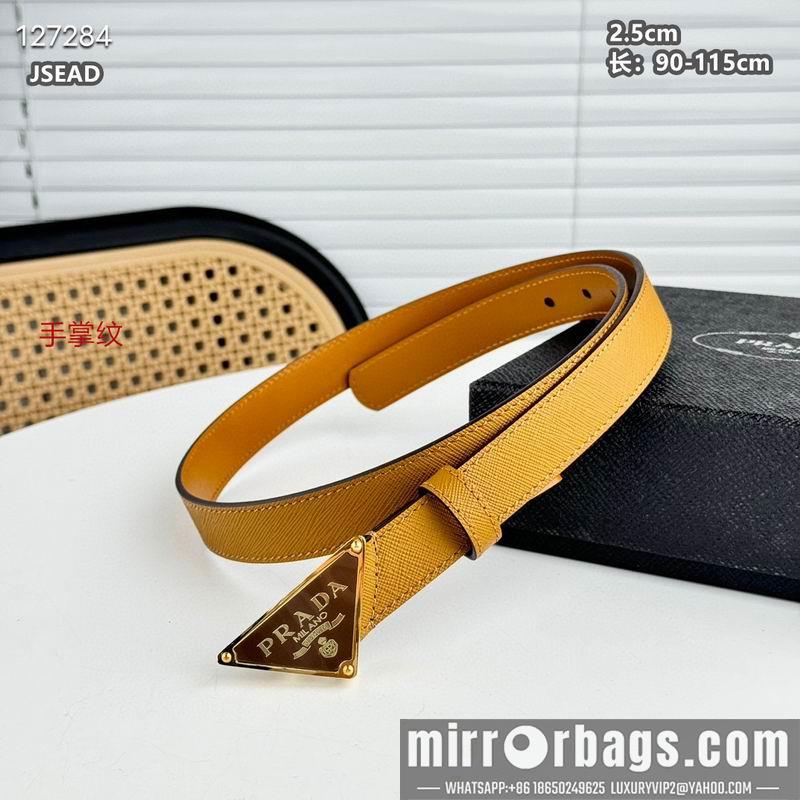 Replica Prada belt 25mmX90-115cm 8L03