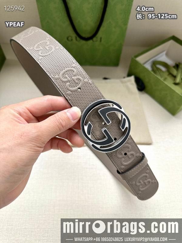 Replica Gucci belt 40mmX95-125cm 8L75