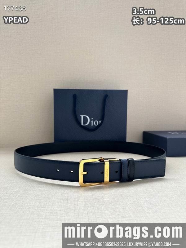 Replica Dior belt 35mmX95-125cm 8L34