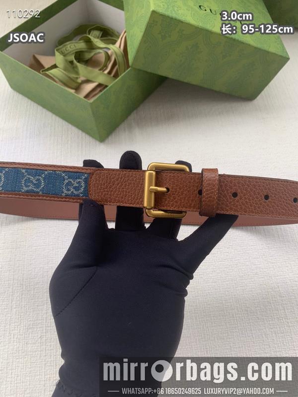 Replica Gucci belt 30mmX95-125cm 8L15