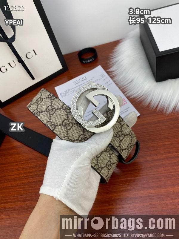 Replica Gucci belt 38mmX95-125cm 8L20