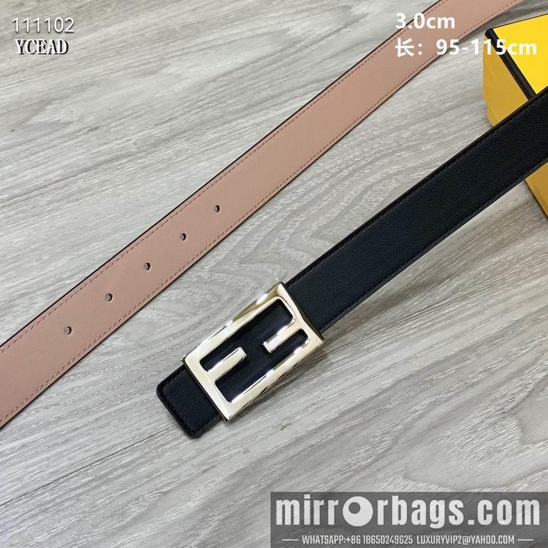 Replica Fendi Belt 30mmX90-115cm 8L03