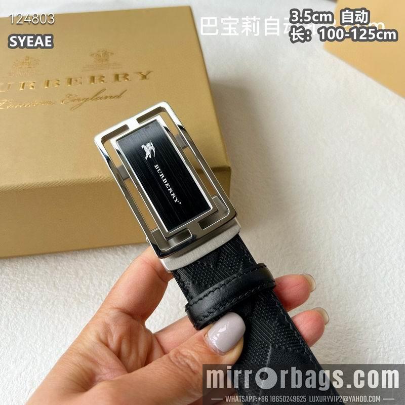 Replica Burberry belt 35mmX100-125cm 8L71