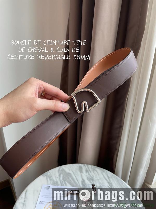 Replica Hermes Belt 38mmX95-125cm 7D47