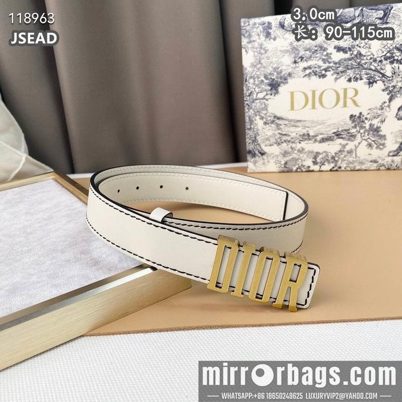 Replica Dior belt 30mmX90-115cm 8L12