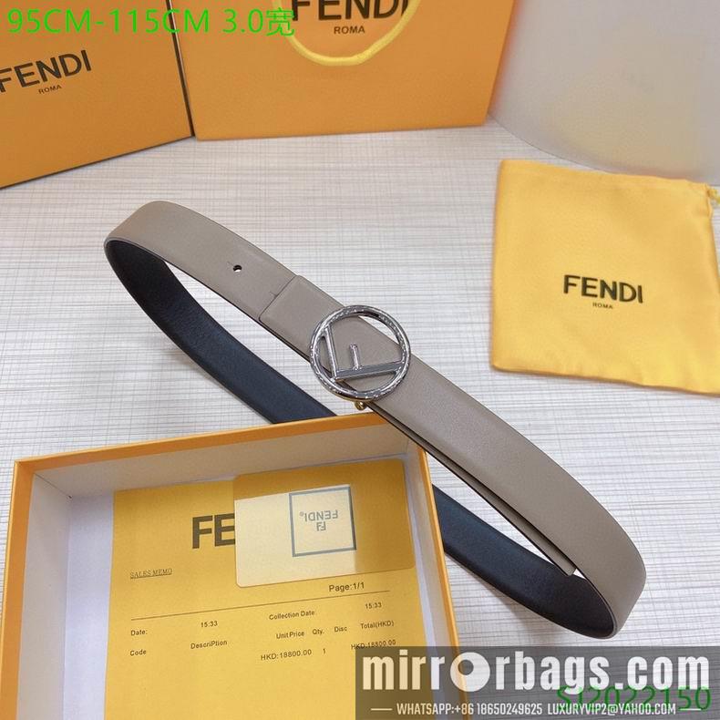 Replica Fendi Belt 30mmX95-115cm 7D