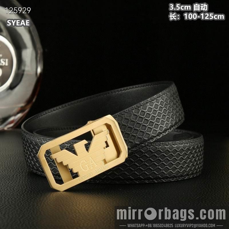 Replica Armani belt 35mmX100-125cm 8L12