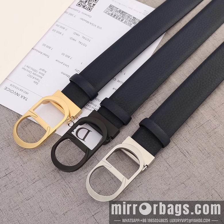 Replica Dior Belt 34mmX95-125cm 7D21