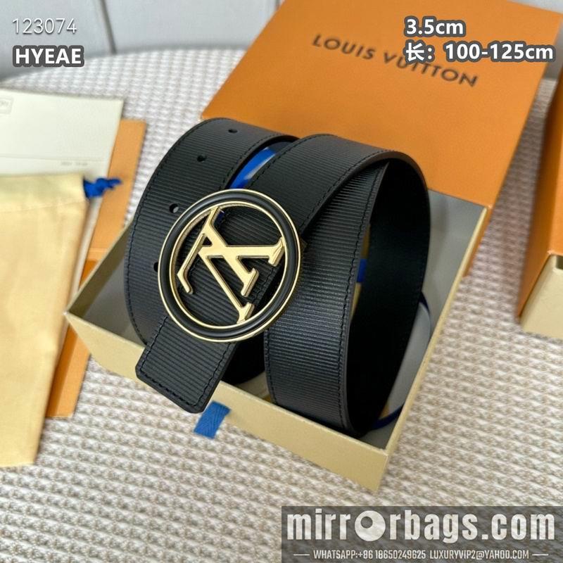 Replica LV belt 35mmX100-125cm 8L23