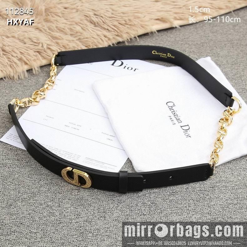 Replica Dior belt 15mmX95-110cm 8L04