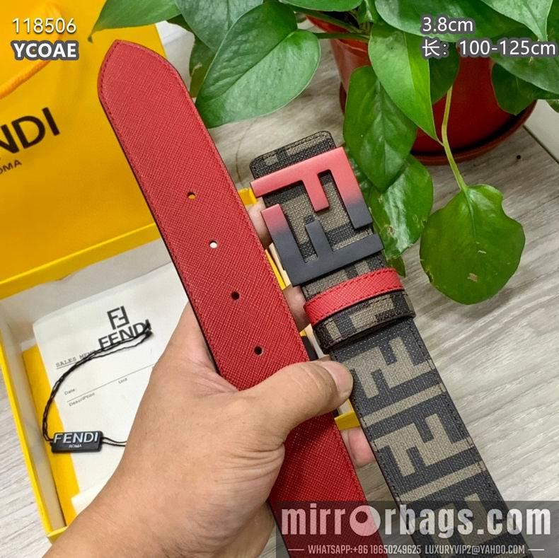 Replica Fendi belt 38mmX100-125cm 8L01