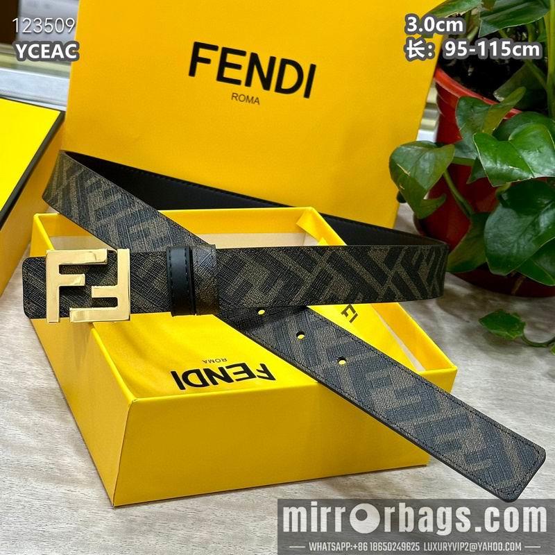 Replica Fendi belt 30mmX95-115cm 8L20