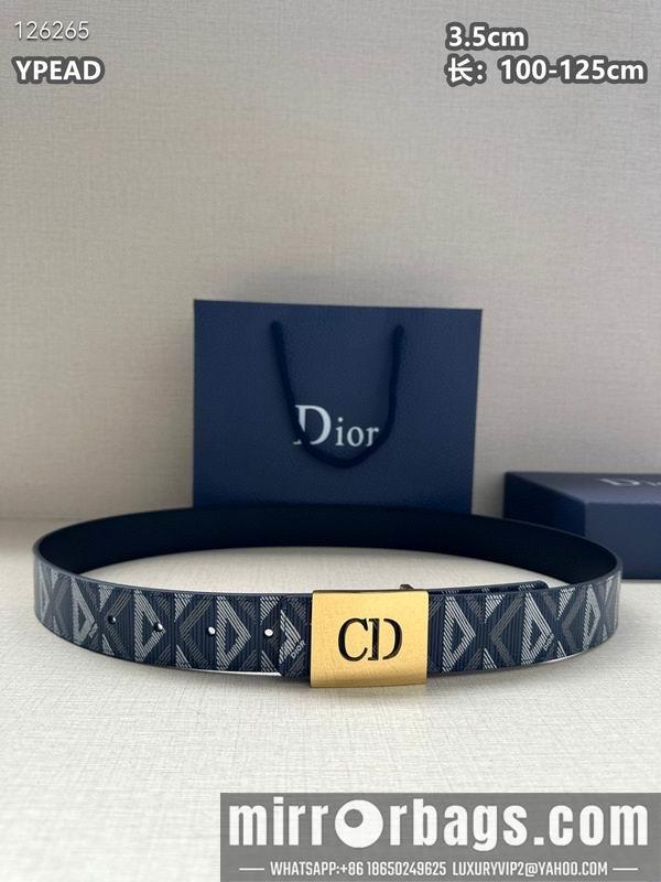 Replica Dior belt 35mmX100-125cm 8L28
