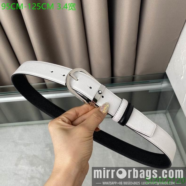 Replica Montblanc Belt 34mmX95-125CM 7D30