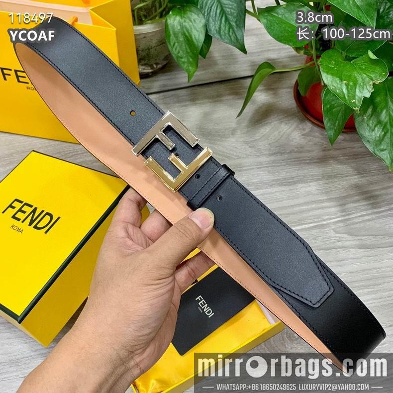 Replica Fendi belt 38mmX100-125cm 8L03