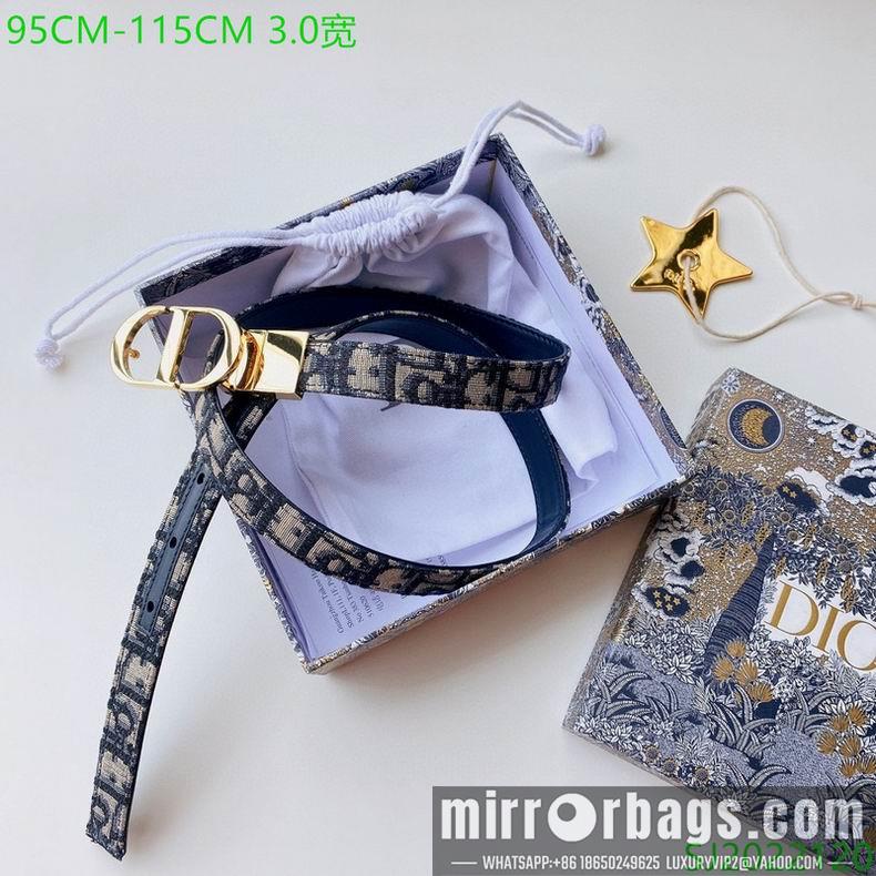 Replica Dior Belt 30mmX95-115cm 7d30
