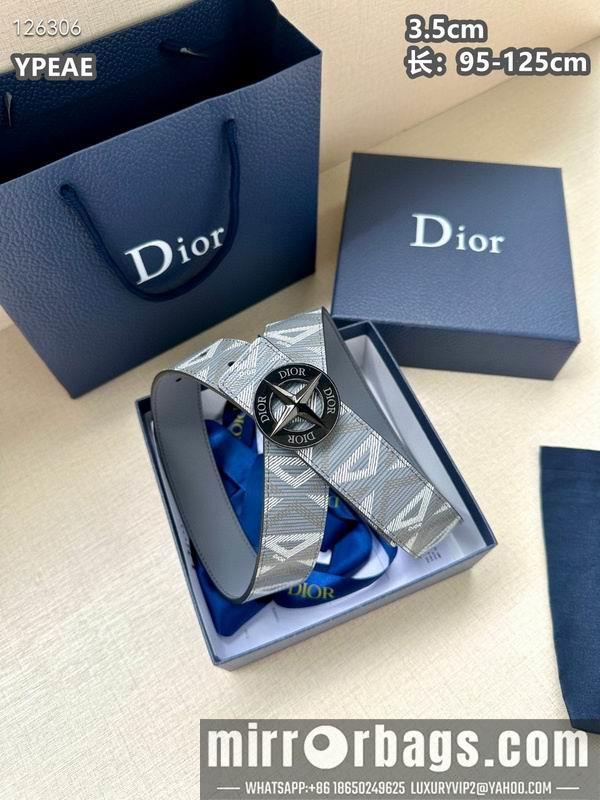 Replica Dior belt 35mmX95-125cm 8L18