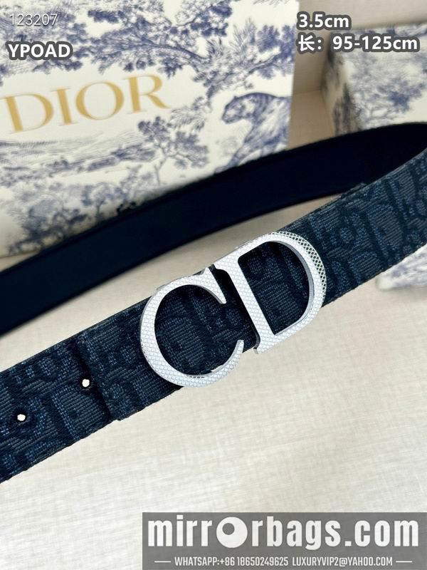 Replica Dior belt 35mmX95-125cm 8L23