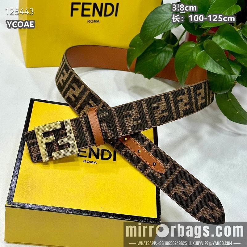 Replica Fendi belt 38mmX100-125cm 8L13
