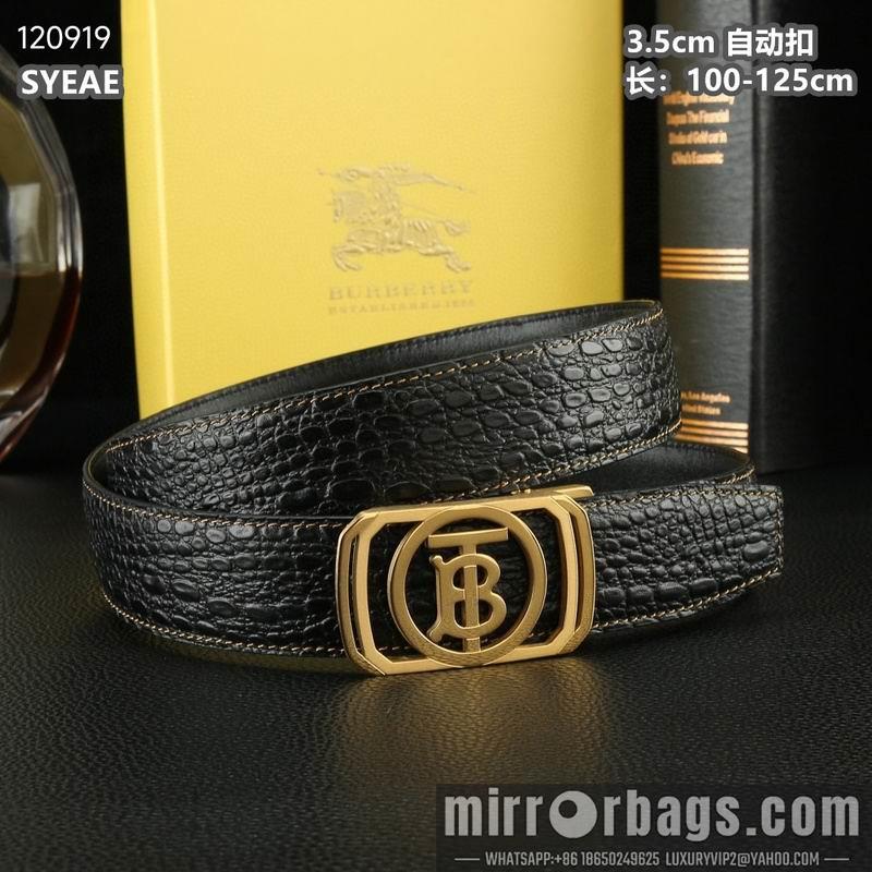 Replica Burberry belt 35mmX100-125cm 8L87