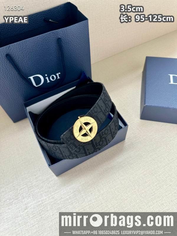 Replica Dior belt 35mmX95-125cm 8L19