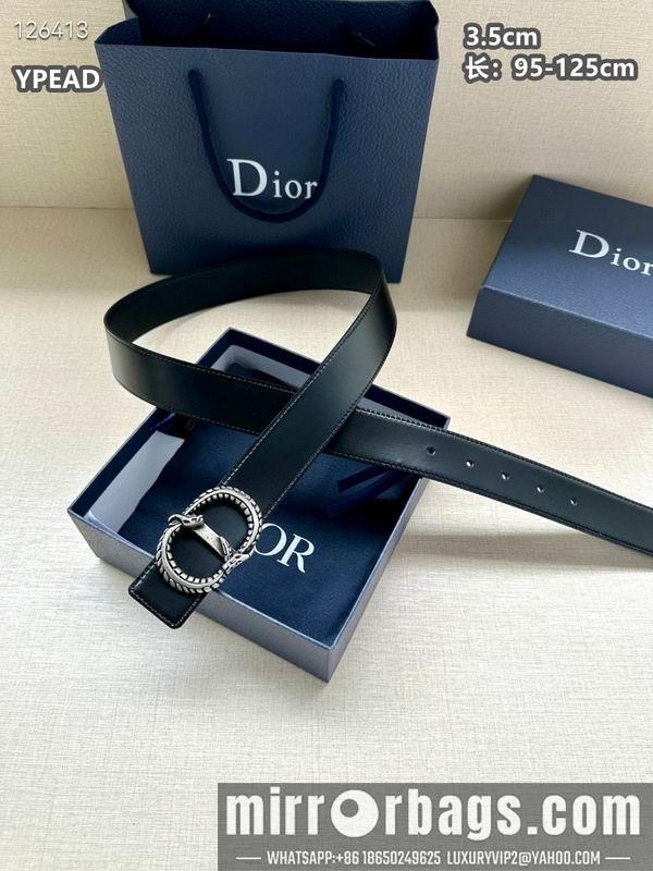 Replica Dior belt 35mmX95-125cm 8L20