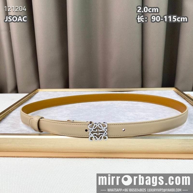 Replica Loewe belt 20mmX90-115cm 8L03