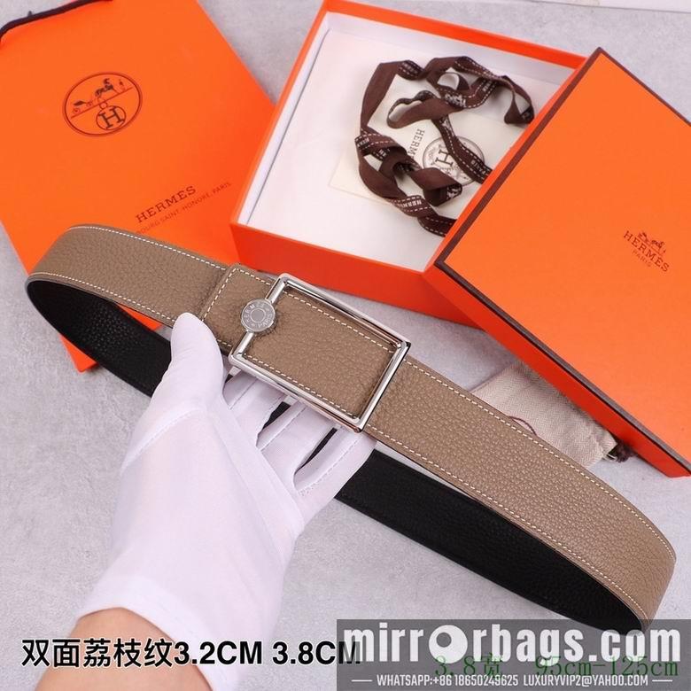 Replica Hermes Belt 38mmX95-125cm 7D87