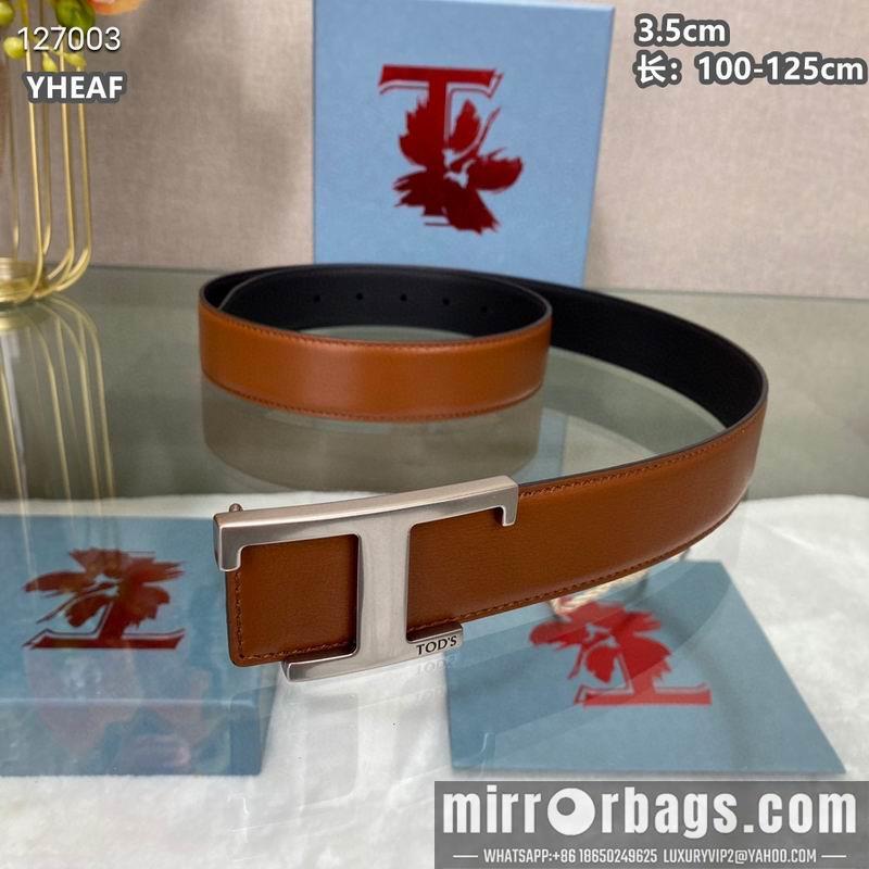 Replica TOD's belt 35mmX100-125cm 8L10