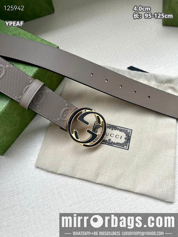 Replica Gucci belt 40mmX95-125cm 8L75