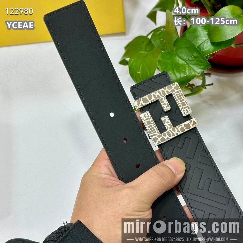Replica Fendi belt 40mmX100-125cm 8L79